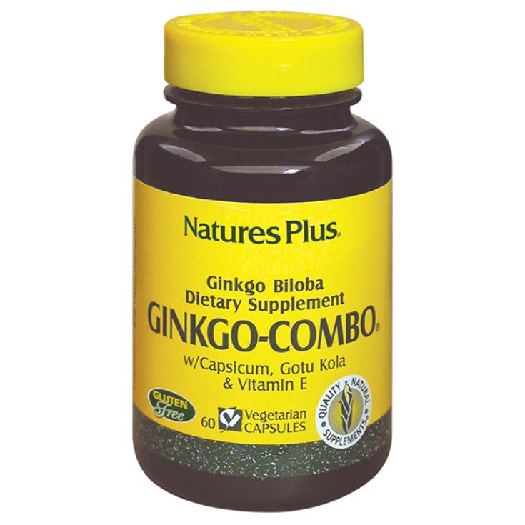 Nature's Plus Ginkgo Combo Nahrungsergänzungsmittel 60 Kapseln