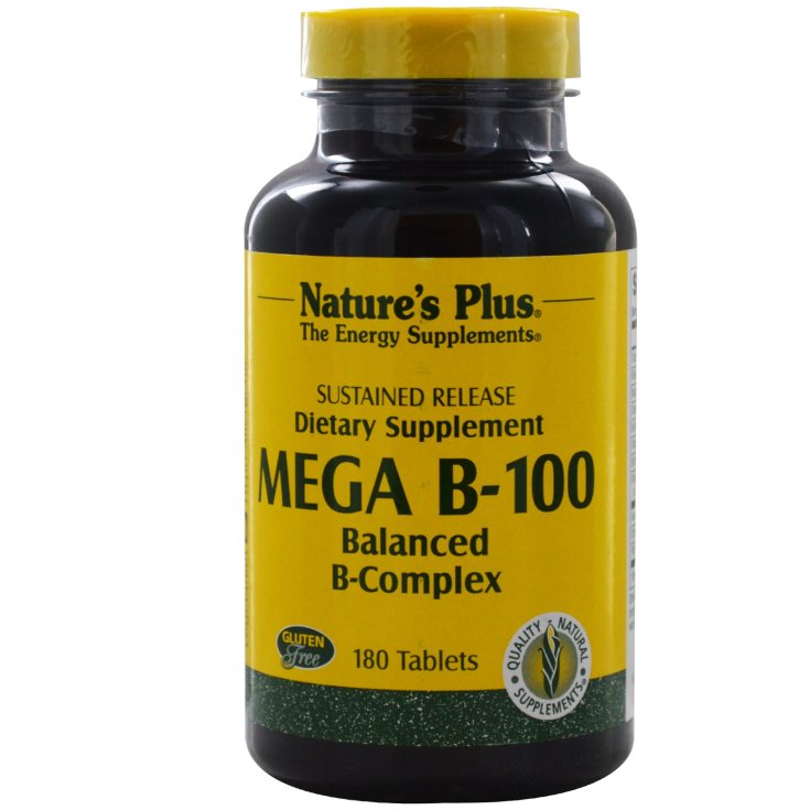 Nature's Plus Mega B100 Nahrungsergänzungsmittel 60 Tabletten