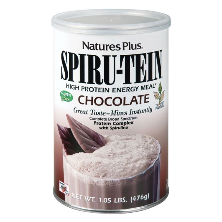 Natures Plus Spirutein Nahrungsergänzungsmittel Schokoladengeschmack 476g