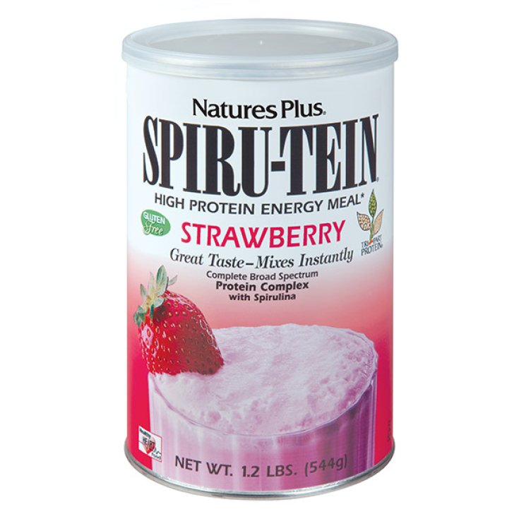 Nature's Plus Spiru-Tein Erdbeer-Nahrungsergänzungsmittel 544g