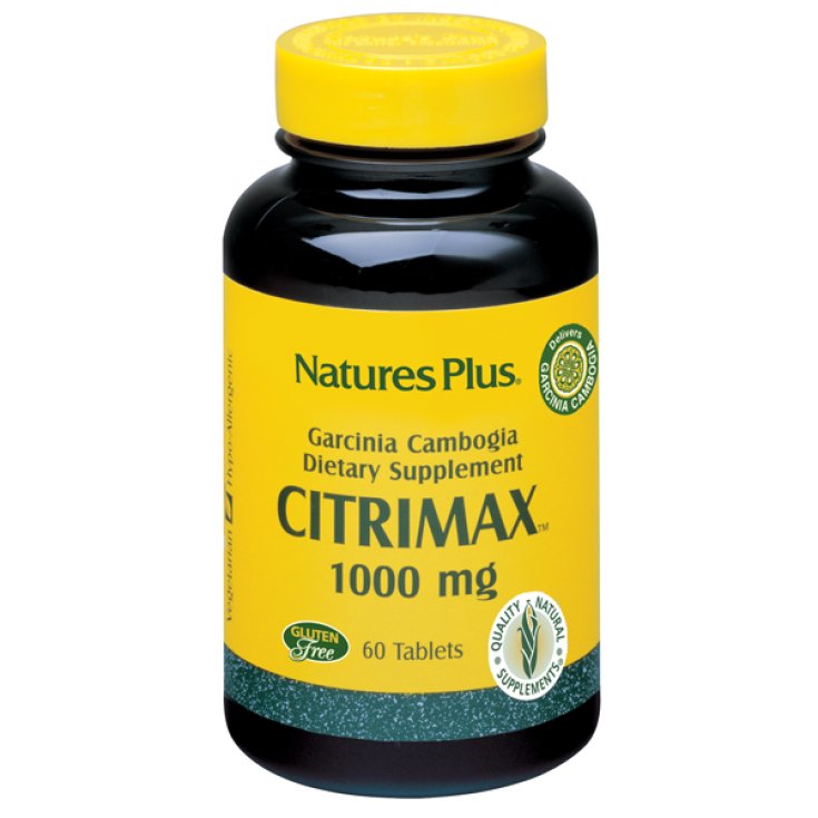 Natures Plus Citrimax Garcinia Cambogia 1000 g Nahrungsergänzungsmittel 60 Tabletten