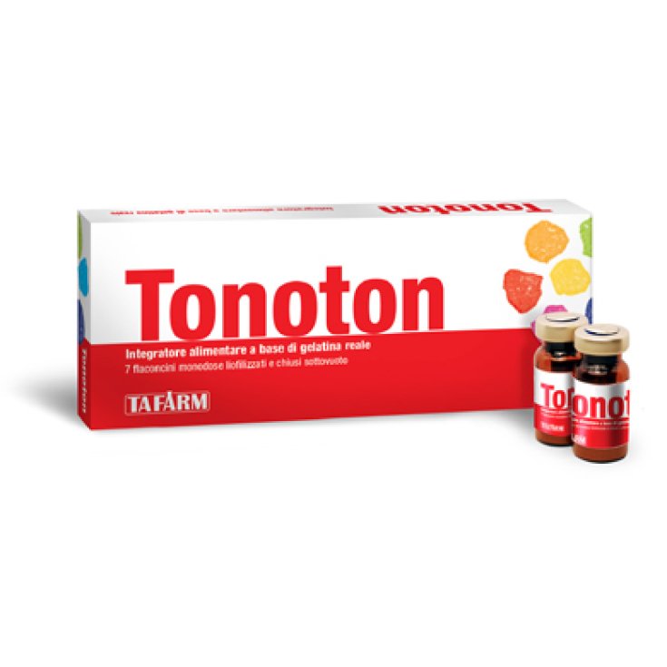 Tafarm Tonoton Nahrungsergänzungsmittel auf der Basis von Gelée Royale 7 Einzeldosisfläschchen