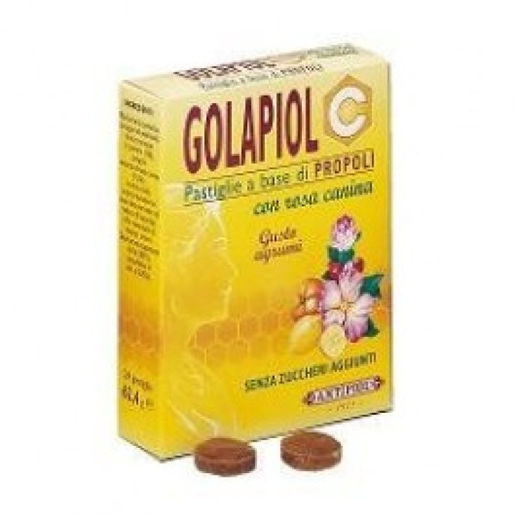 Antipiol Golapiol C Tabletten mit Vitamin C Zuckerfreier Zitrusgeschmack 24 Tabletten
