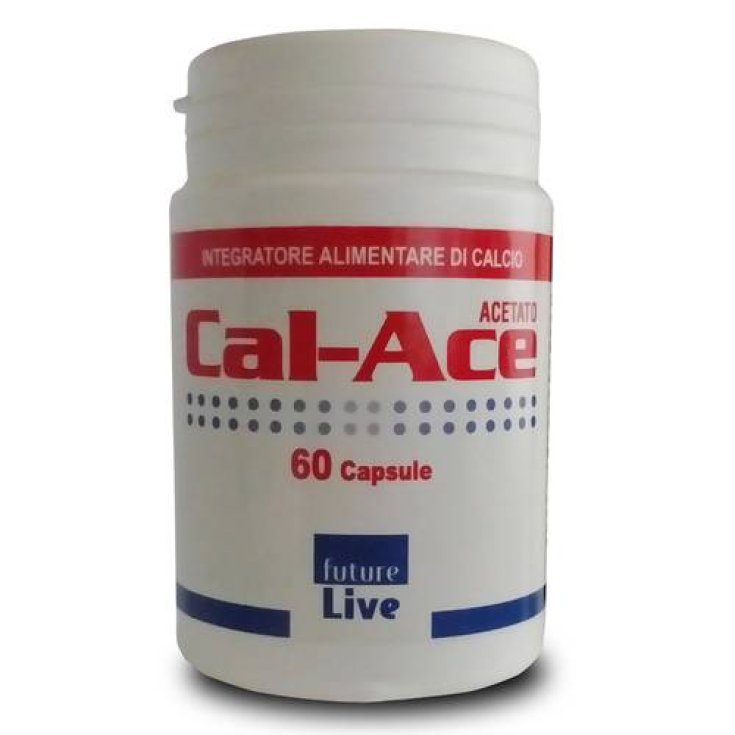 Cal-Ace Calciumacetat Nahrungsergänzungsmittel 60 Kapseln