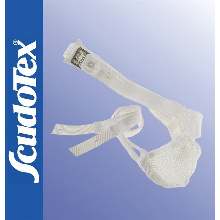 Scudotex Piemonte Extra unterstützender Jockstrap aus Baumwolle, Größe 8