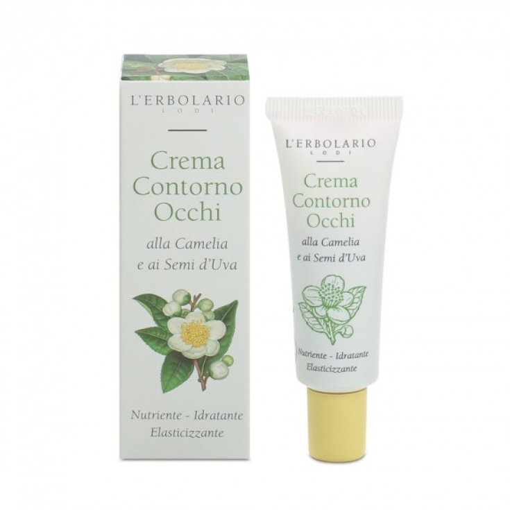 L'Erbolario Augenkonturcreme mit Kamelie und Traubenkernen 15ml