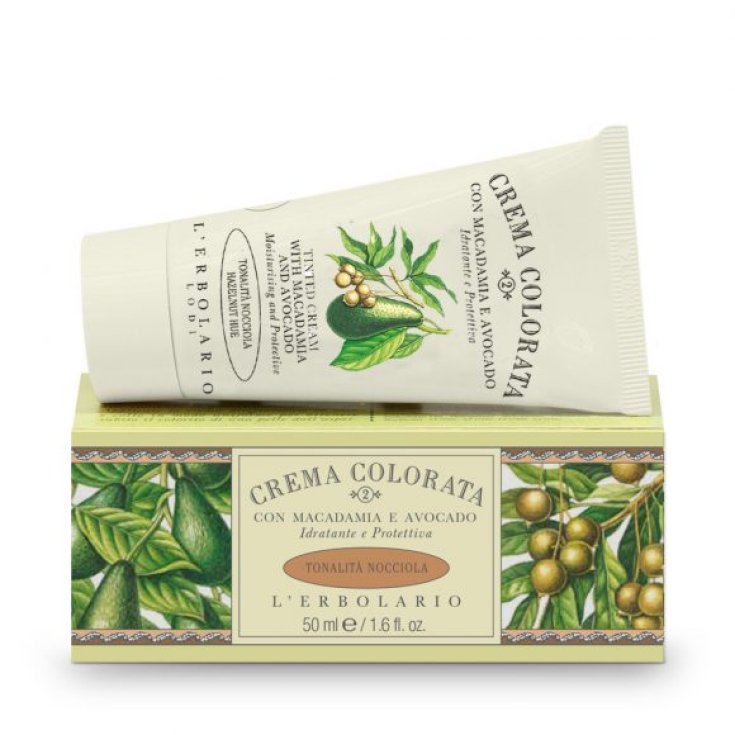 L'Erbolario Farbige Creme mit Macadamia und Avocado - (Nr. 2) Nuance Haselnuss 50ml