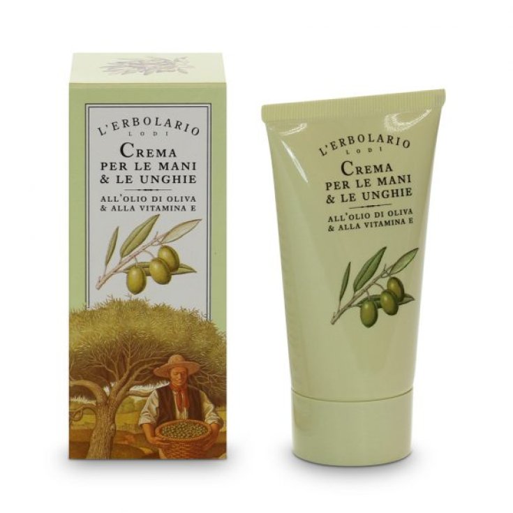 L'Erbolario Hand- und Nagelcreme Feuchtigkeitsspendend Emollient Nourishing 75ml