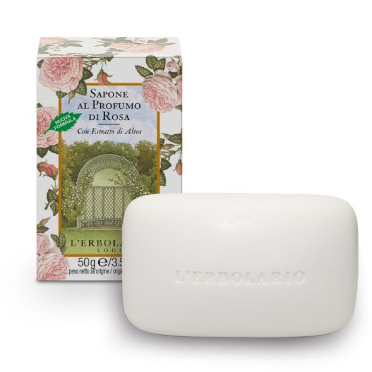 L'Erbolario Rosenduftseife mit Altea-Extrakt 100g