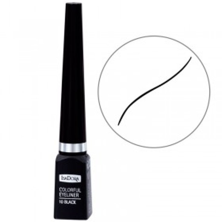 Isadora Colorful Eyeliner 10 Schwarz