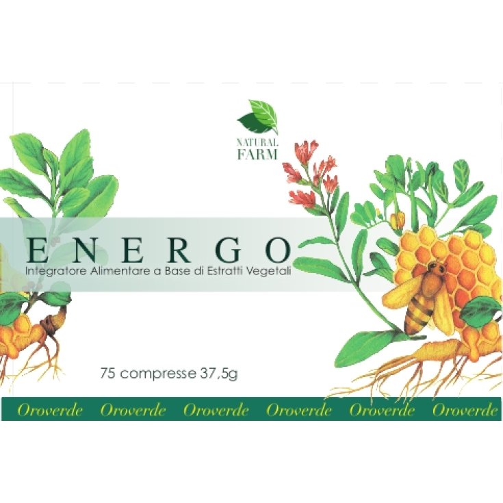 Natural Farm Energo Nahrungsergänzungsmittel 75 Tabletten