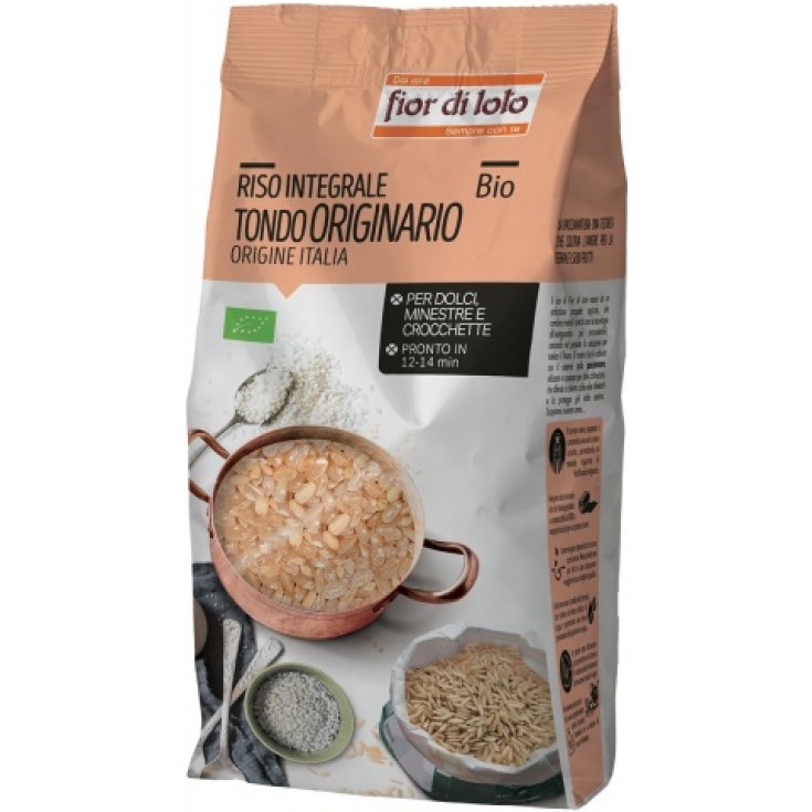 Fior Di Loto Bio Runder Brauner Reis 1000g