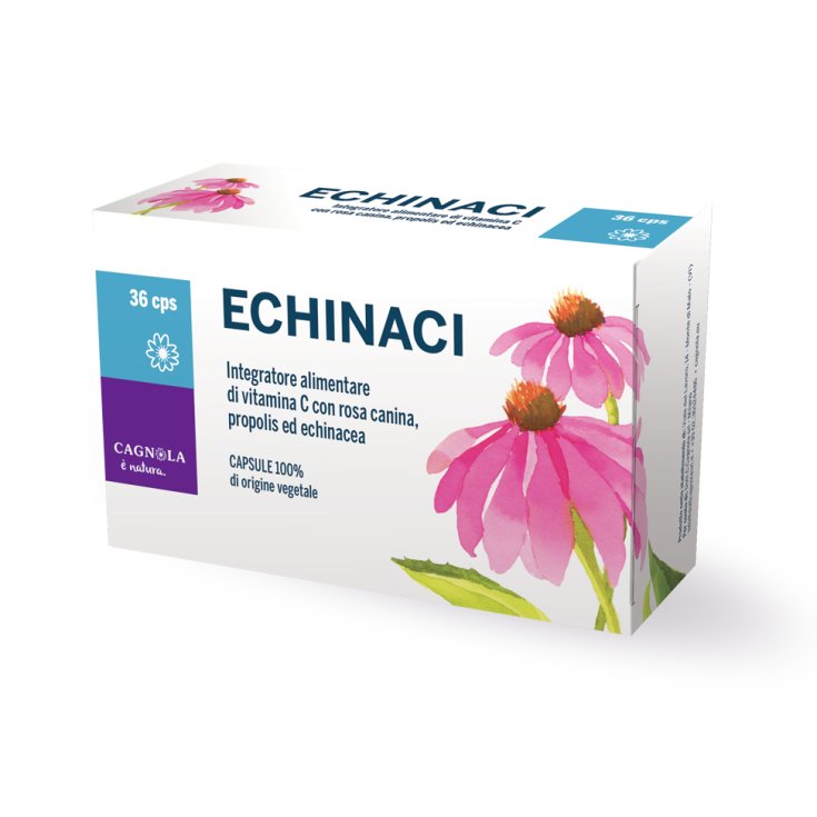 Dott. Cagnola Echinaci Nahrungsergänzungsmittel 36 pflanzliche Kapseln