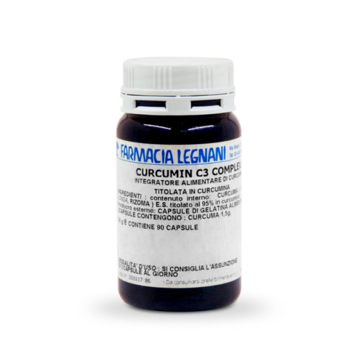 Apotheke Legnani Curcumin C3 Nahrungsergänzungsmittel 90 Kapseln