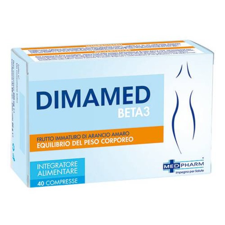 Med Pharm Dimamed Beta 3 Nahrungsergänzungsmittel 40 Tabletten