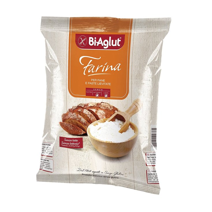 Bi-Aglut glutenfreies Mehl für Brot und Hefegebäck 1kg