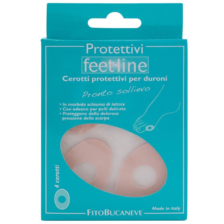 Fitobucaneve Feetline Protective Patches Hühneraugen 4 Stück