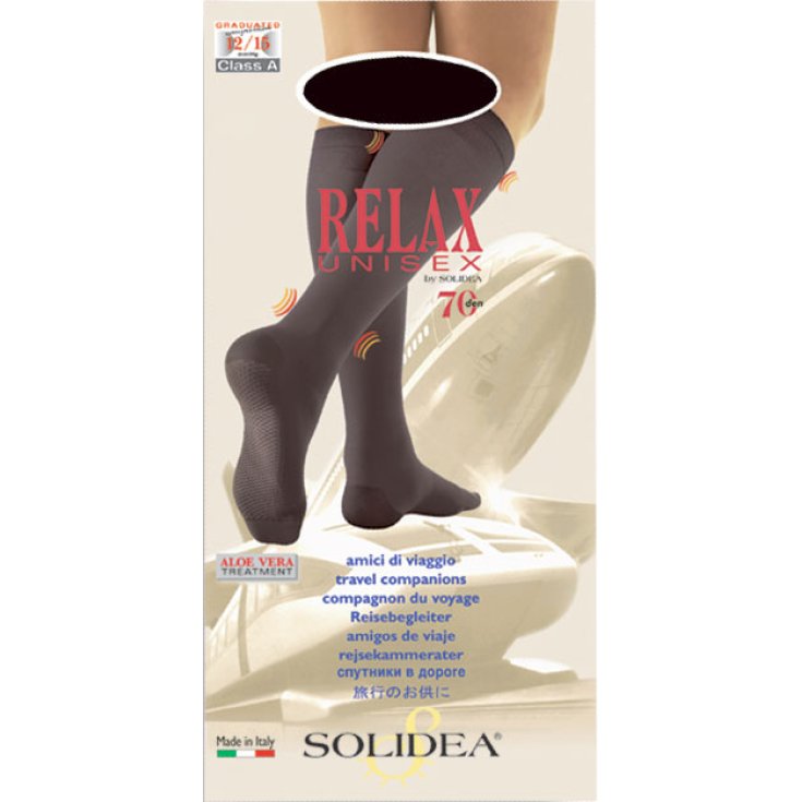 Solidea Relax 70 Sld Unisex Kniestrümpfe weiß Größe 1