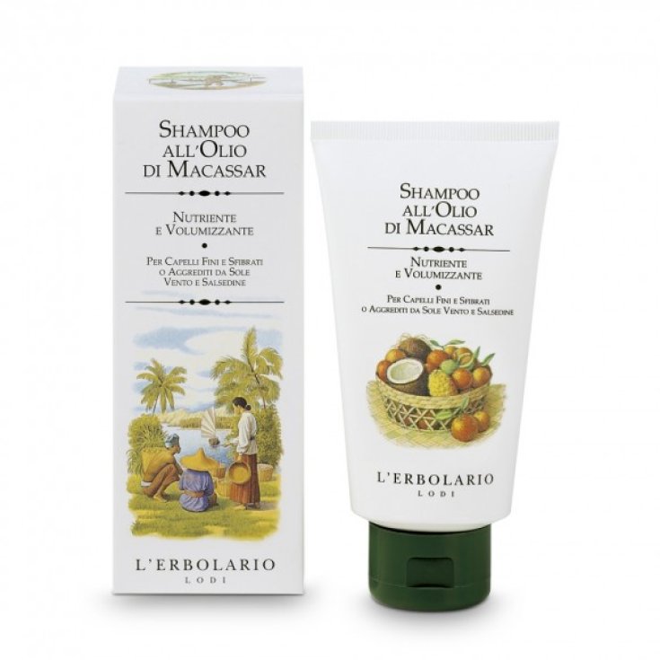 L'Erbolario Nährendes und voluminöses Makassaröl-Shampoo 150 ml