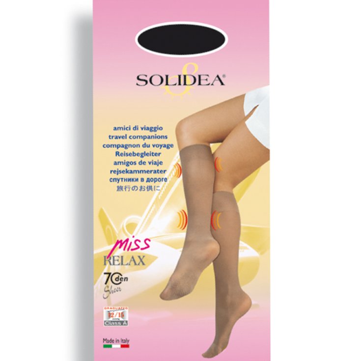 Solidea Relax 70Den Unisex Kniestrümpfe Farbe Ne Größe 2