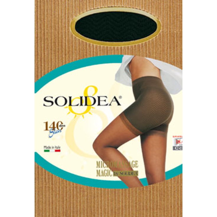 Solidea Magic 140 Transparente Anti-Cellulite-Strumpfhose Moka Größe 4