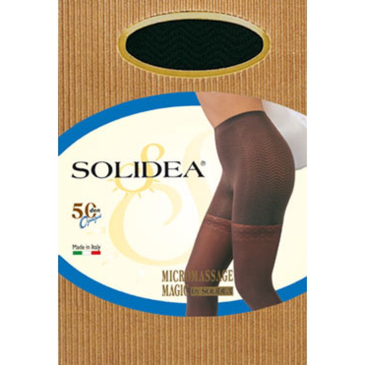 Solidea Magic 50Den Schwarze Anticellulite-Strumpfhose 3