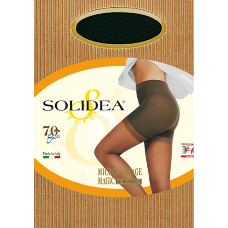 Solidea Magic 70 Sandfarbene Anticellulite-Strumpfhose Größe 4