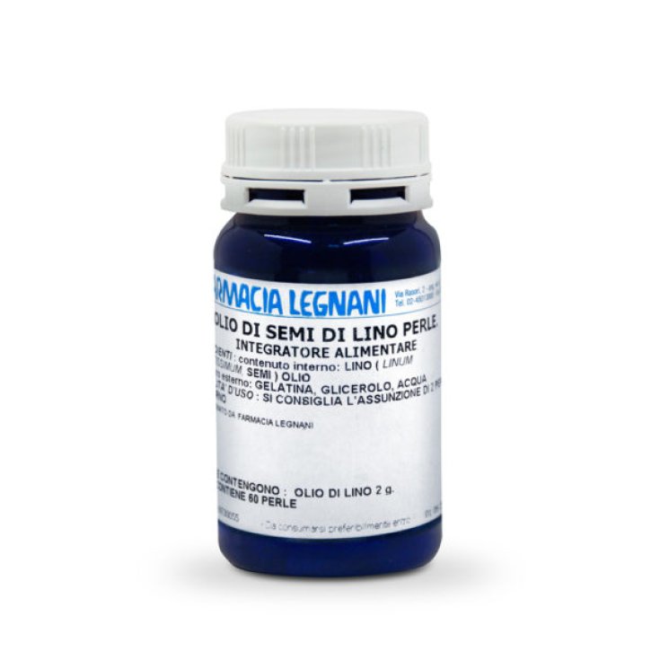 Apotheke Legnani Leinöl Nahrungsergänzungsmittel 60 Perlen