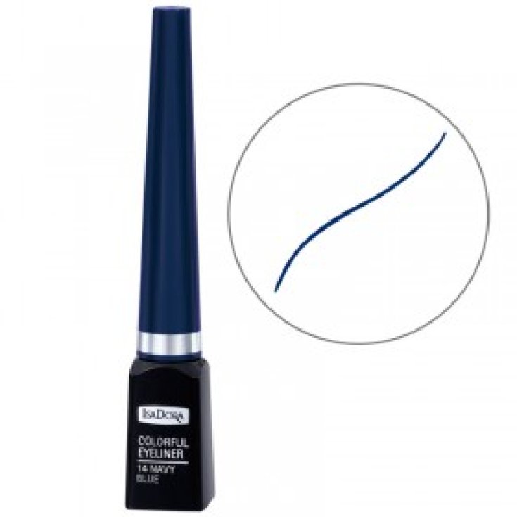 Isadora Colorful Eyeliner 14 Marineblau