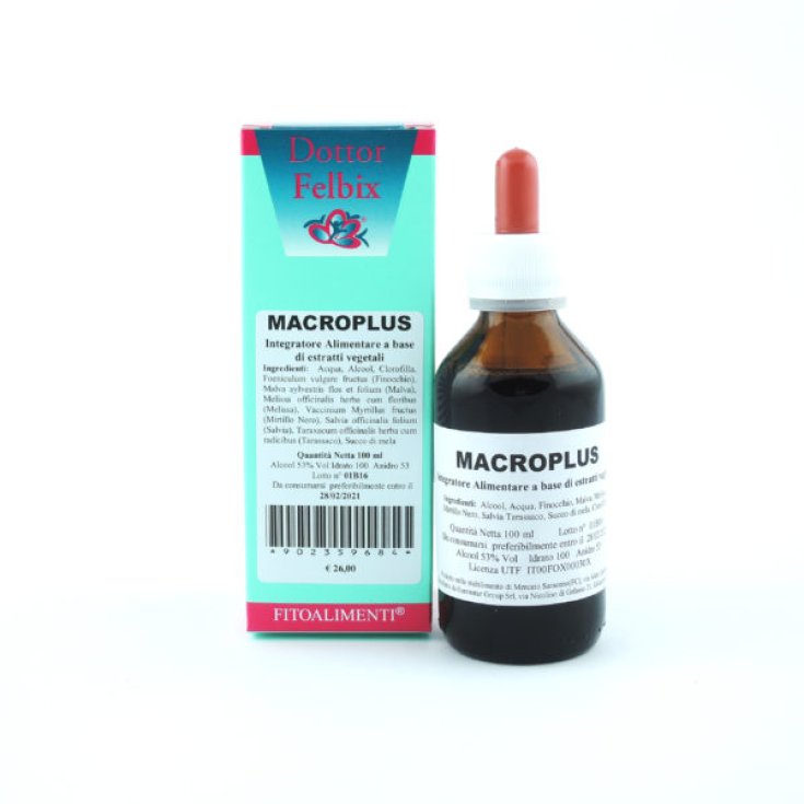 Euronatur Doctor Felbix Macroplus Nahrungsergänzungsmittel Tropfen 100ml