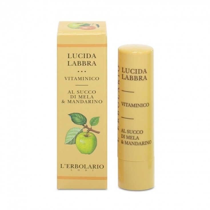 L'Erbolario Vitaminic Lipgloss mit Apfel- und Mandarinensaft 4,5 ml