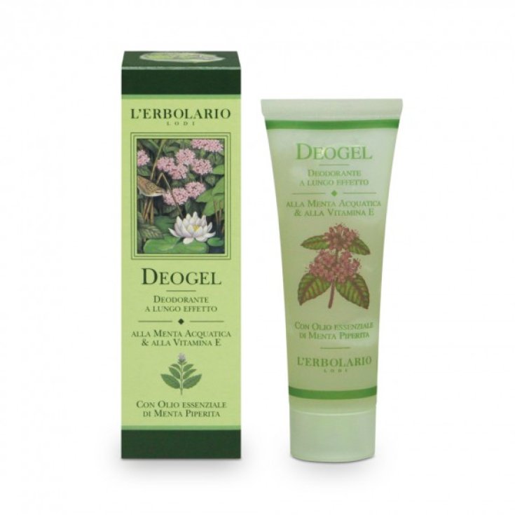 L'Erbolario Deogel Long Effect Deodorant mit Wasserminze und Vitamin E 50ml