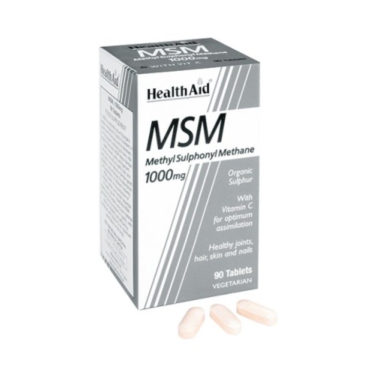 Health Aid Msm Methylsulfonylmethan 1000 Mg 90 Comp