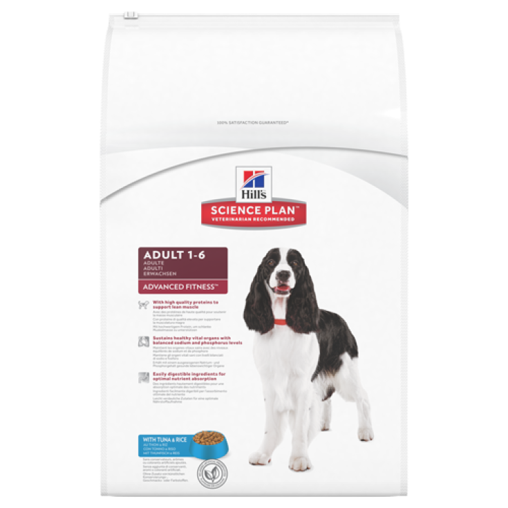 Hill's Science Plan Canine Adult Advanced Fitness mit Thunfisch & Reis 3kg