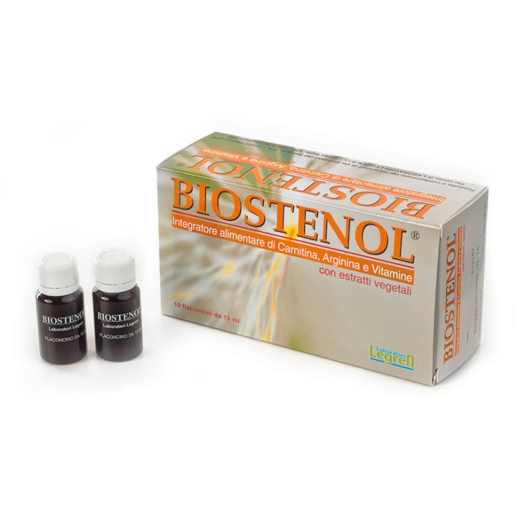 Legren Biostenol Nahrungsergänzungsmittel 10 Fläschchen mit 15 ml