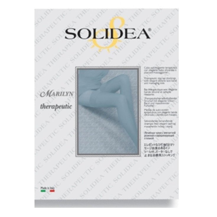 Solidea Marilyn Therapeutischer Halterlose CCL2 Closed Toe Naturfarbe Talgia XL