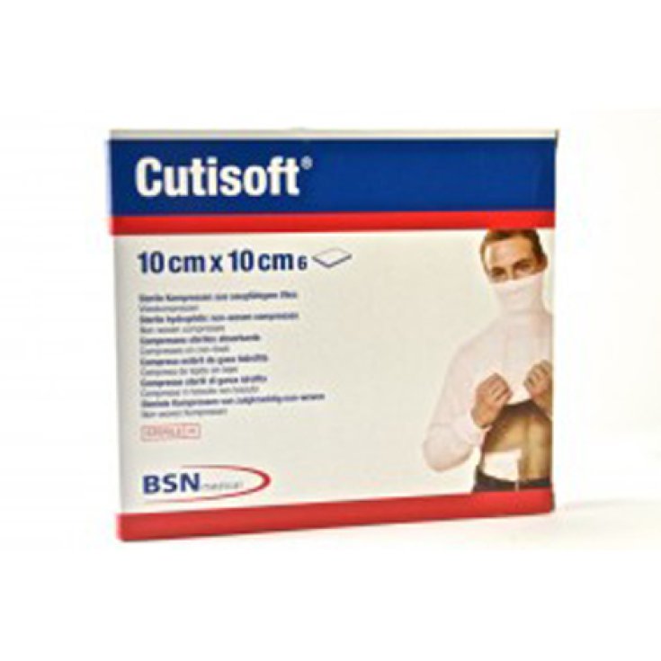 BSN Medizinische Gaze Cutisoft 10x10cm 6St