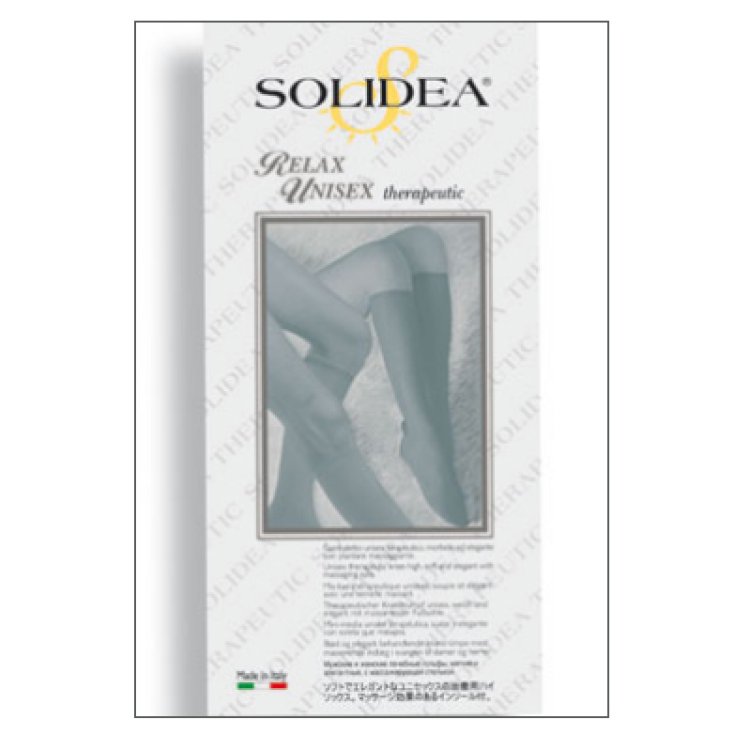 Solidea Relax Unisex CCL2 Kniestrümpfe Farbe Braun Größe XL