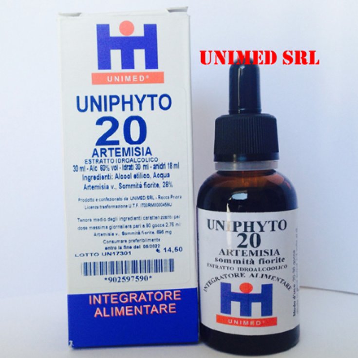Uniphyto 20 Artemisia Absintium Nahrungsergänzungsmittel 30ml