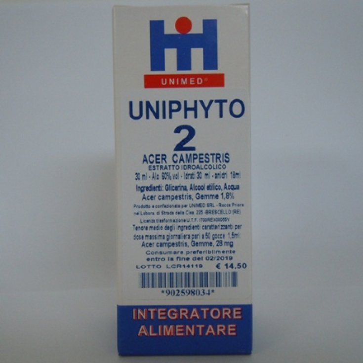 Unimed Uniphyto 2 Acer Campestris Homöopathische 30ml