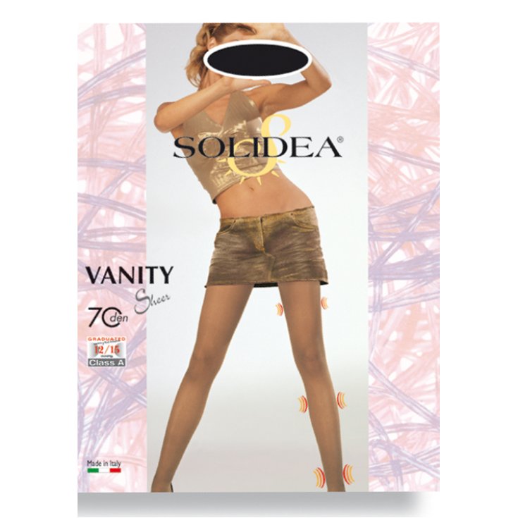 Solidea Vanity 70 Rauchfarbene Strumpfhose Größe 1