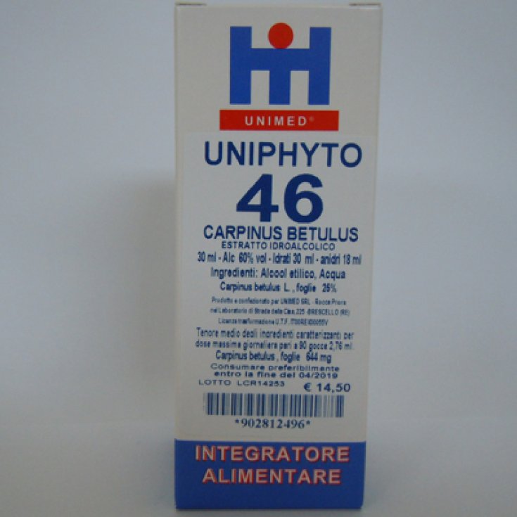 Uniphyto 46 Carpinus Betulus Nahrungsergänzungsmittel 30ml