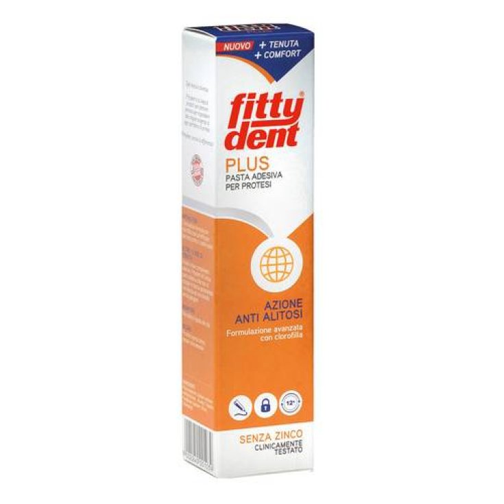 Fittydent Plus Haftpaste für Zahnprothesen 40ml