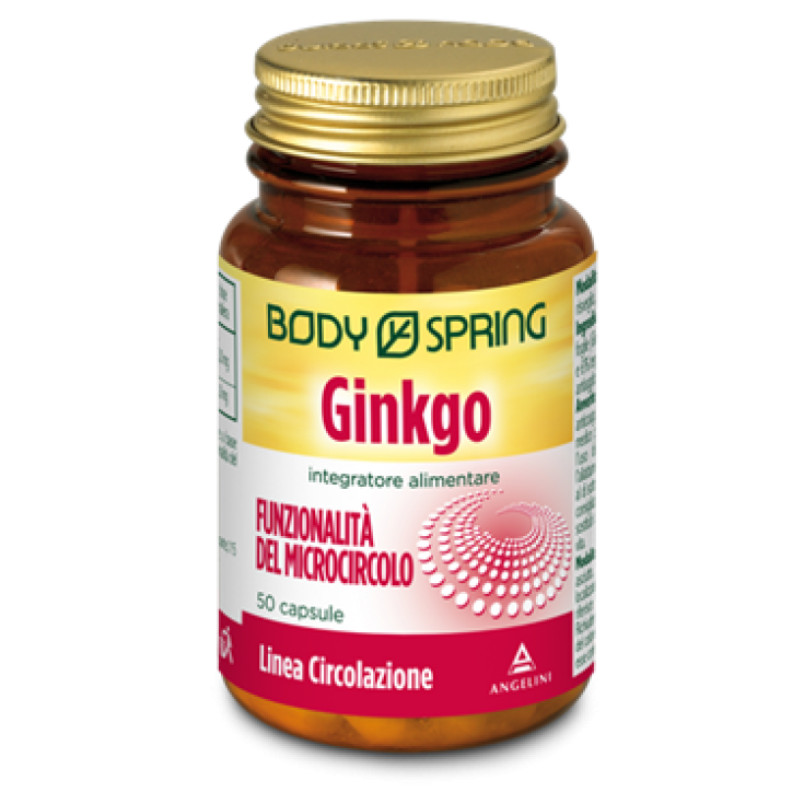 Body Spring Ginkgo Nahrungsergänzungsmittel 50 Kapseln
