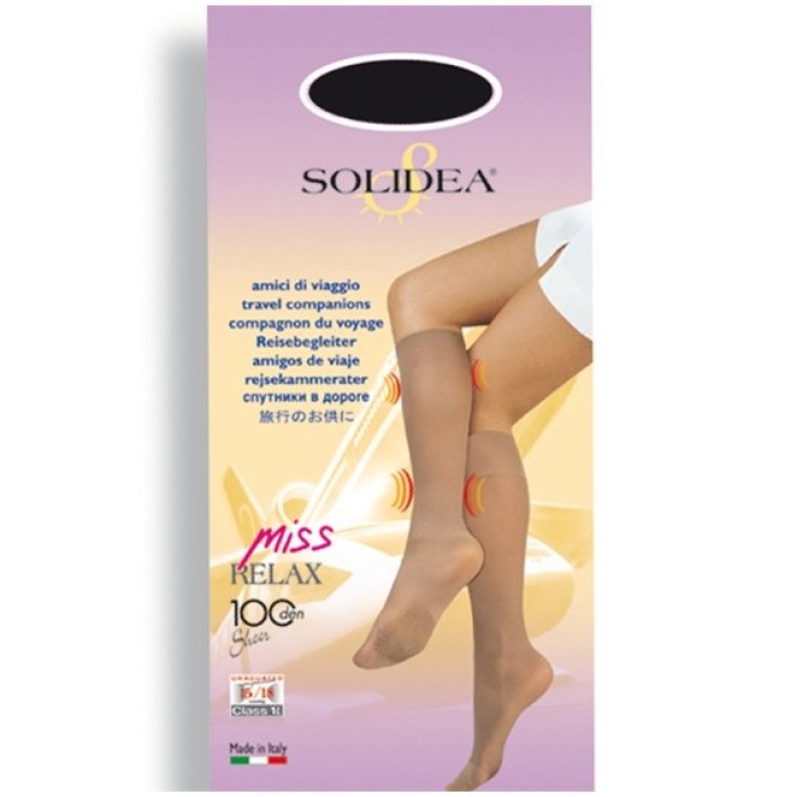 Solidea Miss Relax 100 Denari Kniestrümpfe Dunkelblau 3 Gr