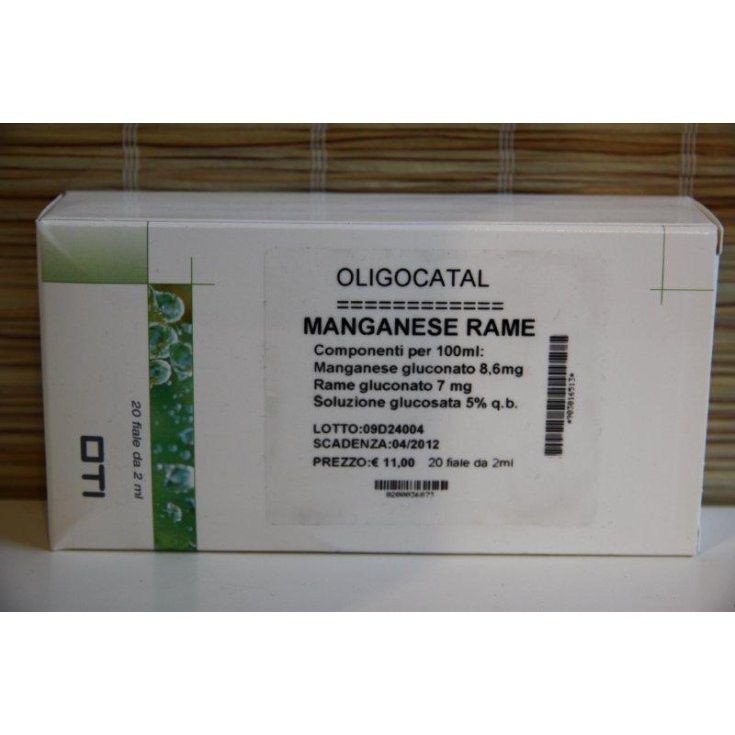 OTI Oligokatales Mangan-Kupfer-Nahrungsergänzungsmittel 20 Flaschen