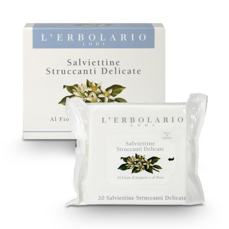 L'Erbolario Delicate Abschminktücher 20 Tücher