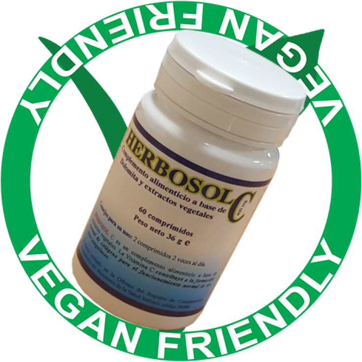 Herboplanet Herbosol Vitamin C Nahrungsergänzungsmittel 60 Tabletten