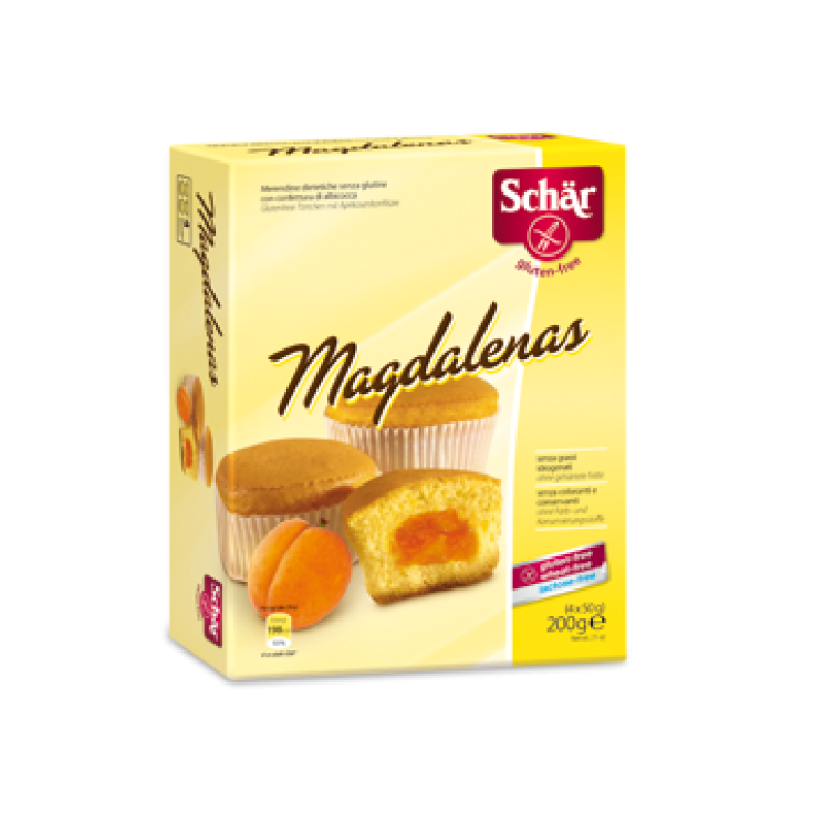 Schar Magdalenas Snacks mit Marillenmarmelade glutenfrei 200g (4x50g)