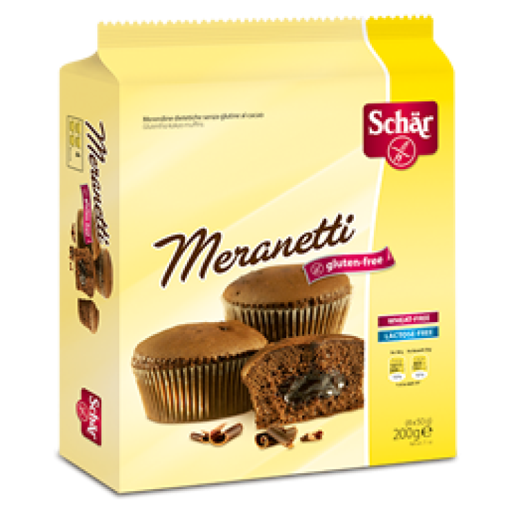 Schar Meranetti Glutenfreie Kakao-Snacks 200g (4x50g)